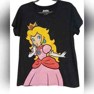 Nintendo - NWOT, The Princess From Super Mario Tee Shirt, Short Sleeve, Crew...